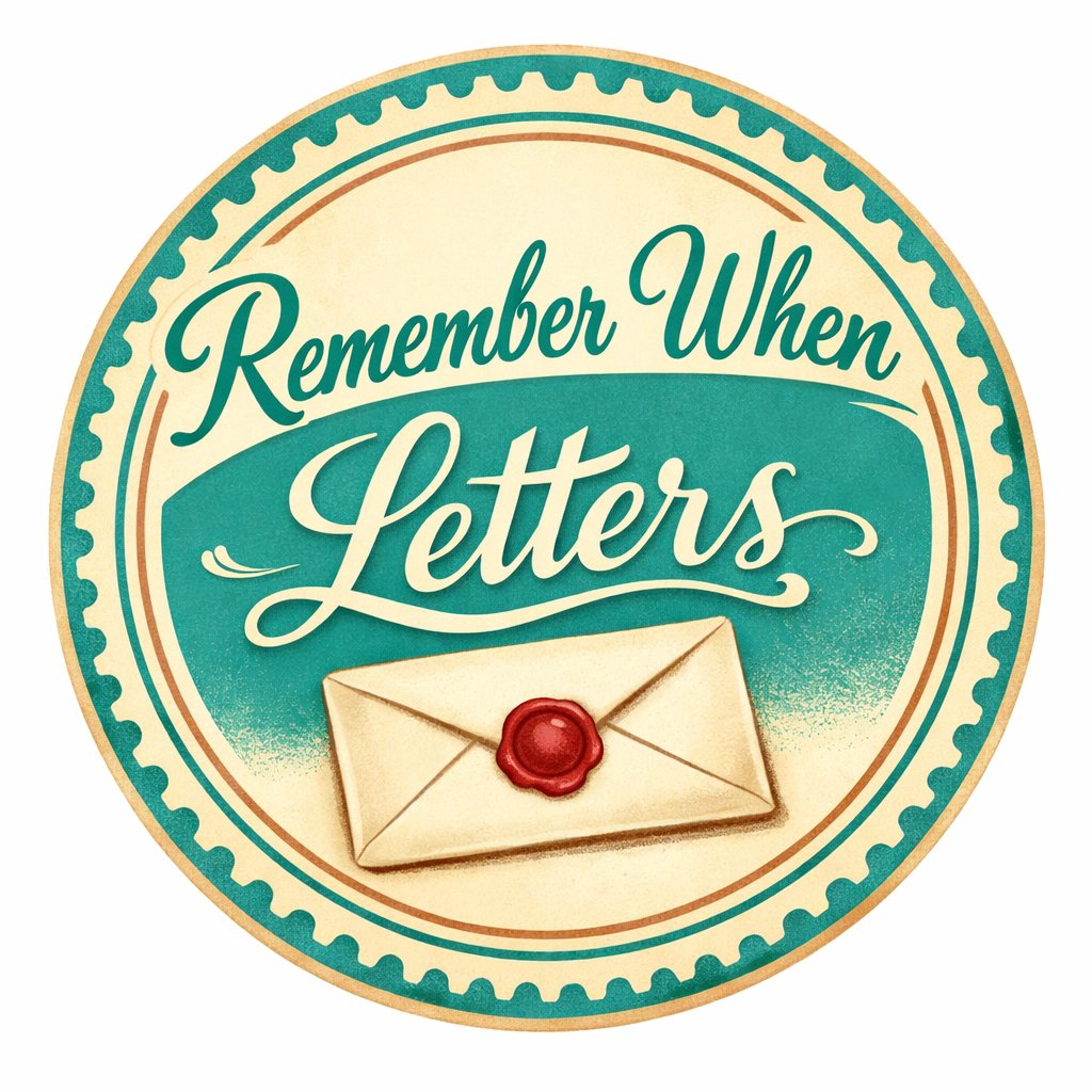 Remember When Letters logo